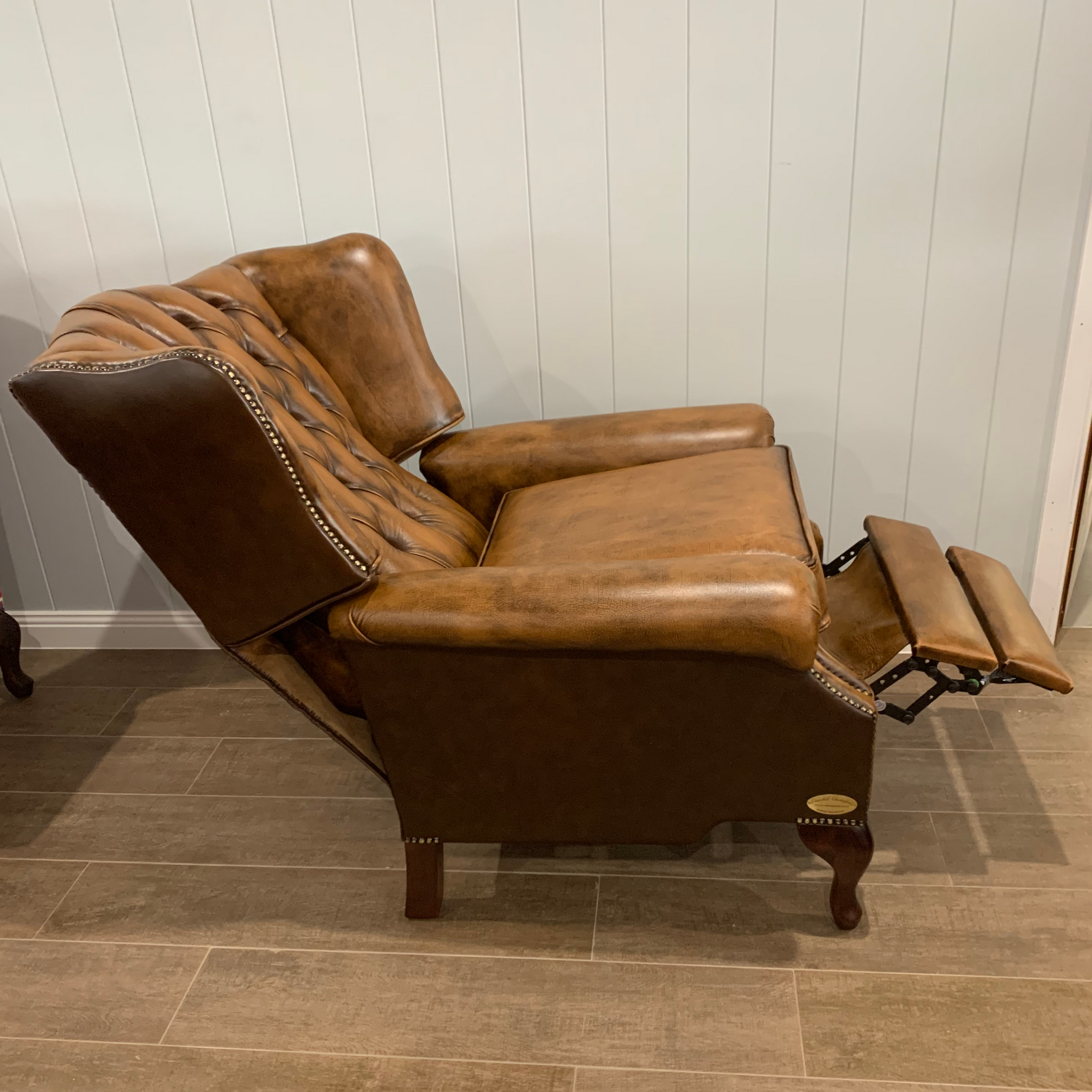Chesterfield Classic Recliner Wing Chair Churchill Chesterfields
